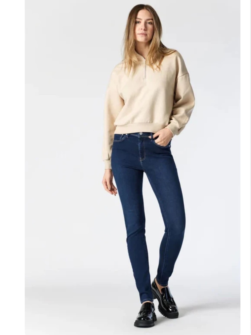 Mavi Alyssa High Rise Super Skinny Jeans